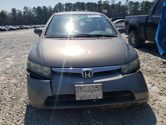 1HGFA16598L025782 - 2008 HONDA CIVIC LX GRAY photo 5