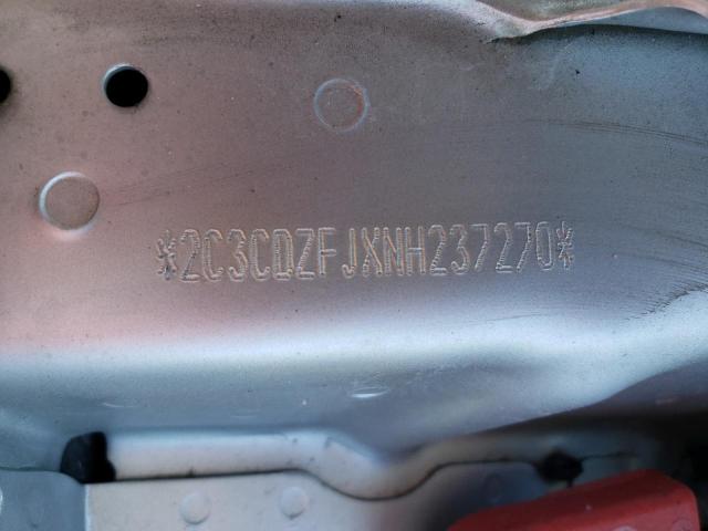 2C3CDZFJXNH237270 - 2022 DODGE CHALLENGER R/T SCAT PACK SILVER photo 12