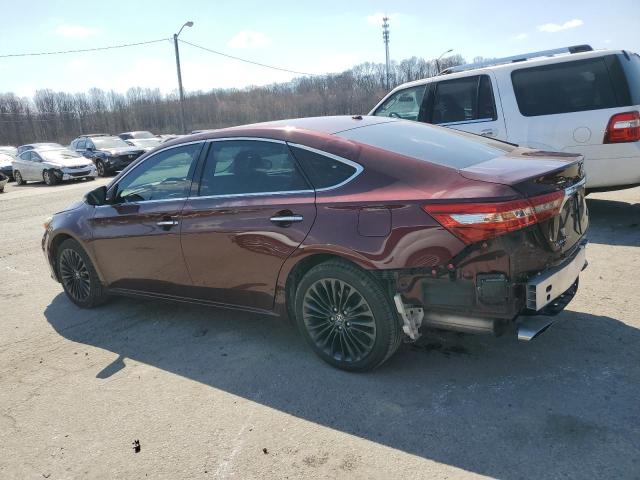 4T1BK1EBXJU276081 - 2018 TOYOTA AVALON XLE BURGUNDY photo 2