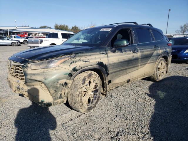 5TDKDRBH8PS506722 - 2023 TOYOTA HIGHLANDER L GREEN photo 1