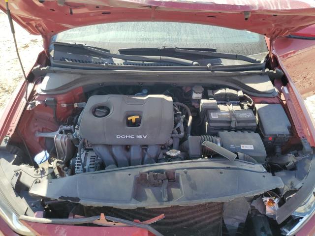 KMHD74LF3HU076221 - 2017 HYUNDAI ELANTRA SE RED photo 11