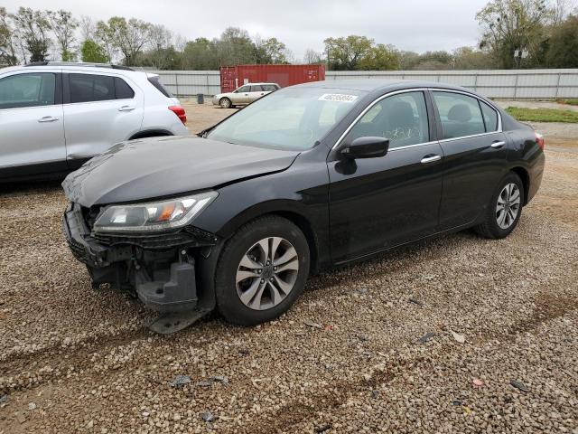 1HGCR2F30EA116172 - 2014 HONDA ACCORD LX BLACK photo 1