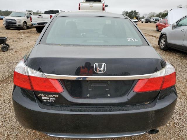 1HGCR2F30EA116172 - 2014 HONDA ACCORD LX BLACK photo 6