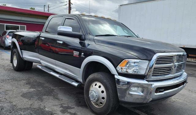 3C63DRJL3CG130926 - 2012 DODGE RAM 3500 LARAMIE BLACK photo 1