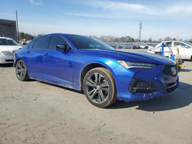 19UUB5F59MA012953 - 2021 ACURA TLX TECH A BLUE photo 4
