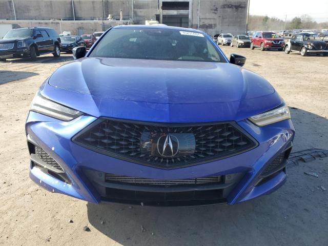 19UUB5F59MA012953 - 2021 ACURA TLX TECH A BLUE photo 5