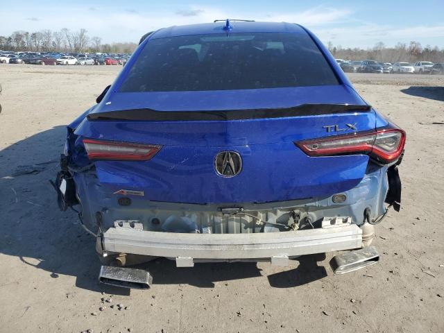 19UUB5F59MA012953 - 2021 ACURA TLX TECH A BLUE photo 6