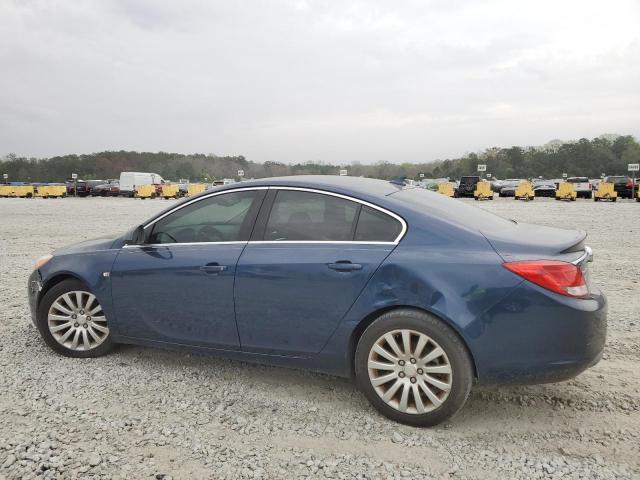 W04GS5EC8B1011005 - 2011 BUICK REGAL CXL BLUE photo 2