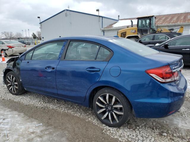 19XFB2F97FE097140 - 2015 HONDA CIVIC EXL ტალღისფერი ფოტო 2