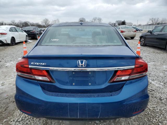 19XFB2F97FE097140 - 2015 HONDA CIVIC EXL ტალღისფერი ფოტო 6