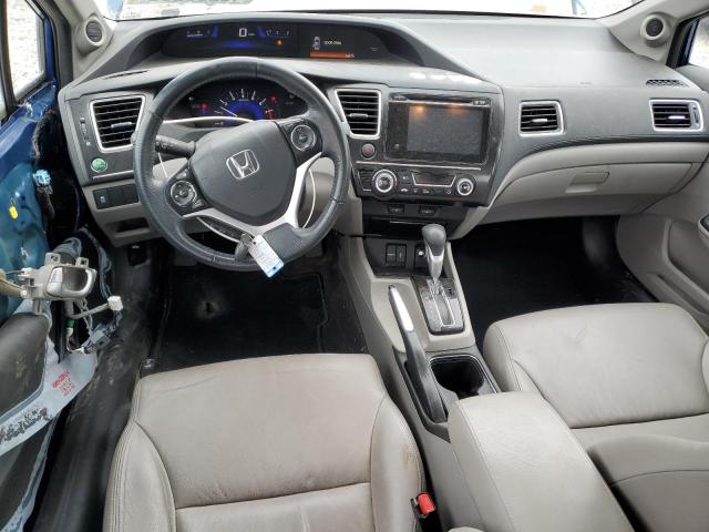 19XFB2F97FE097140 - 2015 HONDA CIVIC EXL ტალღისფერი ფოტო 8