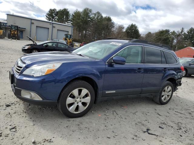 4S4BRBCC0B3440782 - 2011 SUBARU OUTBACK 2.5I PREMIUM BLUE photo 1