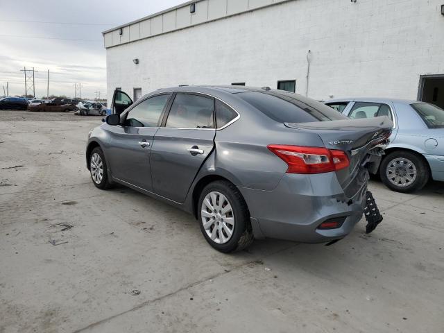 3N1AB7AP7HL715264 - 2017 NISSAN SENTRA S CHARCOAL photo 2