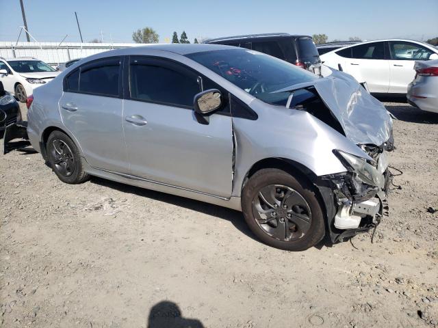 19XFB2F5XDE032227 - 2013 HONDA CIVIC LX SILVER photo 4