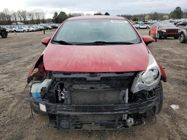 KNADN4A32G6665912 - 2016 KIA RIO EX RED photo 5