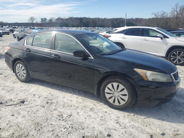 1HGCP26389A005364 - 2009 HONDA ACCORD LX BLACK photo 4