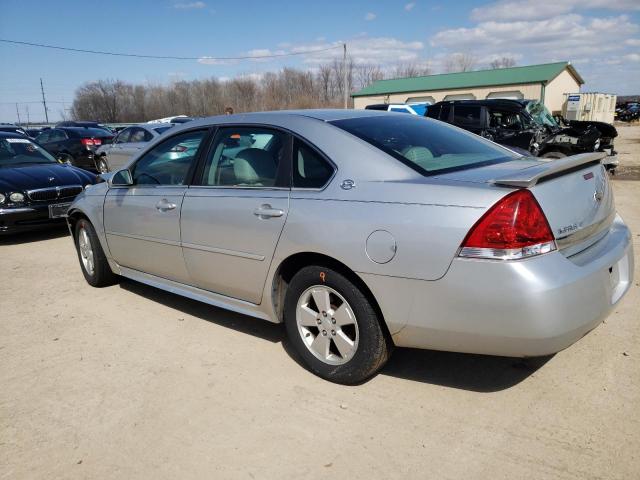 2G1WT57N191309177 - 2009 CHEVROLET IMPALA 1LT SILVER photo 2