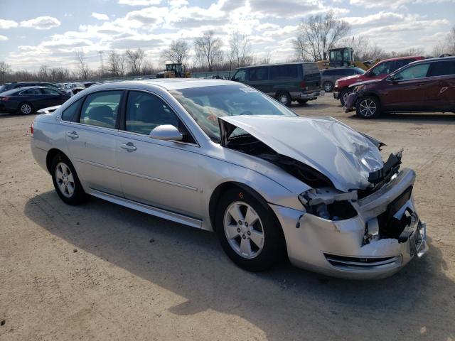 2G1WT57N191309177 - 2009 CHEVROLET IMPALA 1LT SILVER photo 4