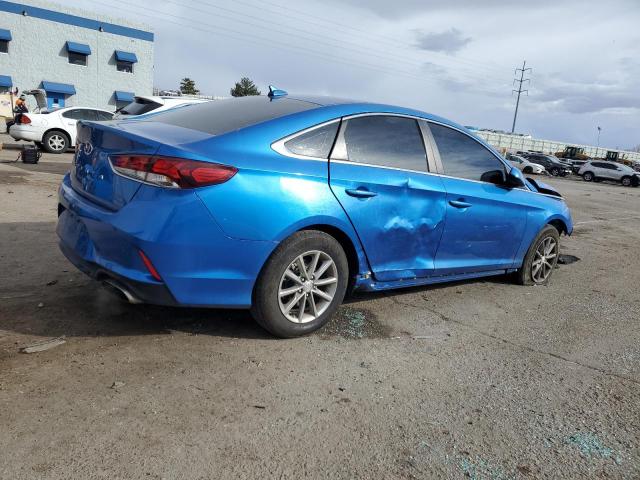 5NPE24AF8KH774349 - 2019 HYUNDAI SONATA SE BLUE photo 3