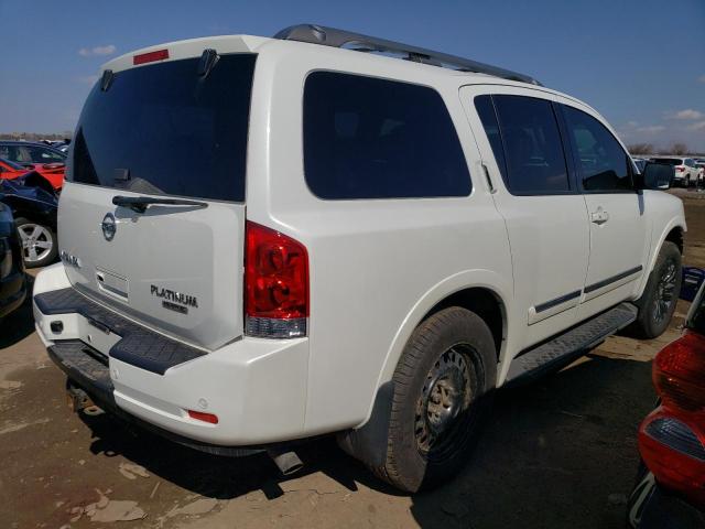 5N1BA0NE5FN621333 - 2015 NISSAN ARMADA PLATINUM WHITE photo 3