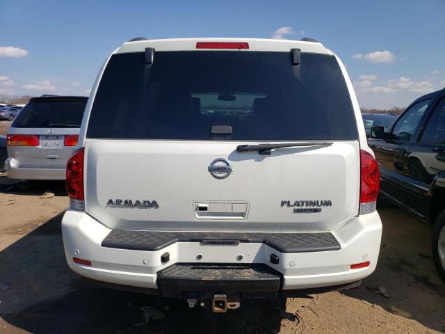 5N1BA0NE5FN621333 - 2015 NISSAN ARMADA PLATINUM WHITE photo 6