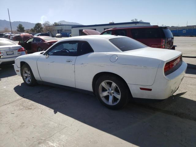 2B3CJ4DV8AH322603 - 2010 DODGE CHALLENGER SE WHITE photo 2