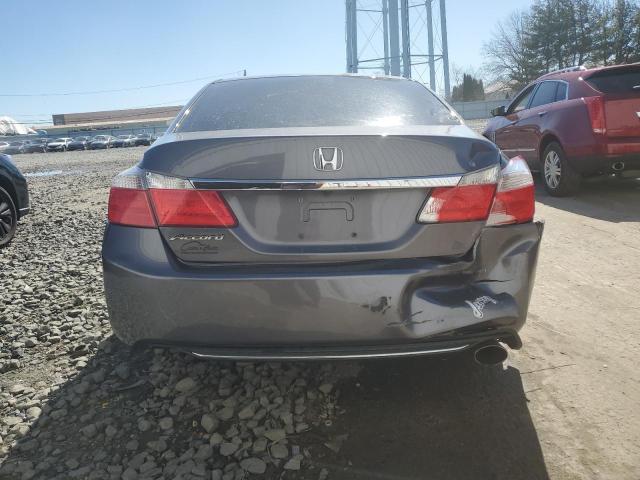 1HGCR2F33EA090859 - 2014 HONDA ACCORD LX GRAY photo 6