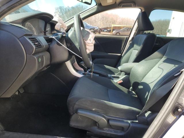 1HGCR2F33EA090859 - 2014 HONDA ACCORD LX GRAY photo 7