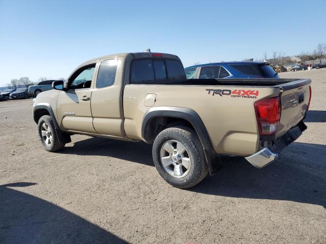 5TFSZ5AN2HX048754 - 2017 TOYOTA TACOMA ACCESS CAB TAN photo 2