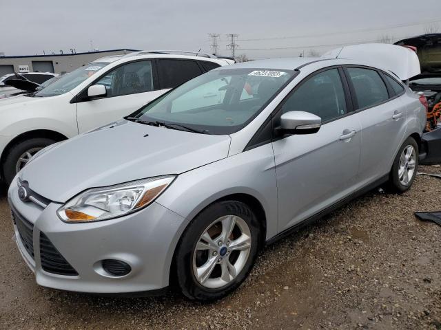 1FADP3F27EL353905 - 2014 FORD FOCUS SE SILVER photo 1