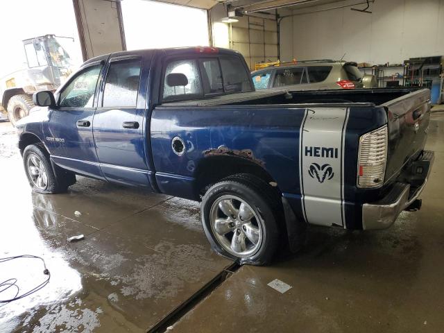 1D7HU18D75S146949 - 2005 DODGE RAM 1500 ST BLUE photo 2