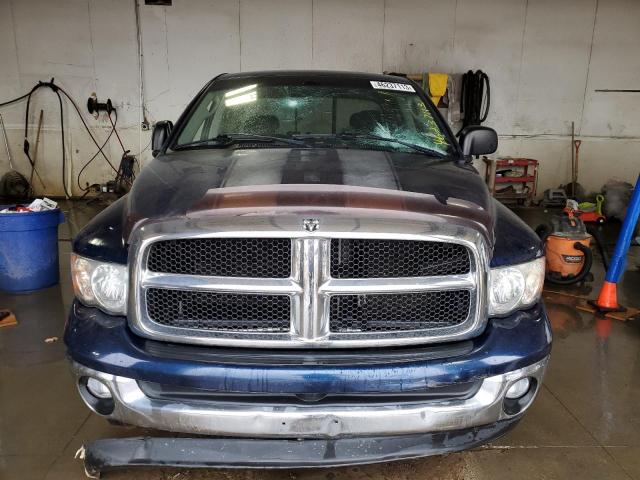 1D7HU18D75S146949 - 2005 DODGE RAM 1500 ST BLUE photo 5