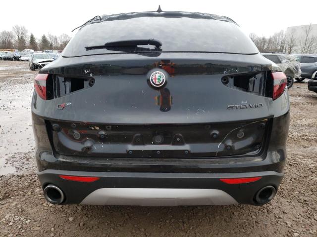 ZASPAKAN7K7C50452 - 2019 ALFA ROMEO STELVIO BLACK photo 6