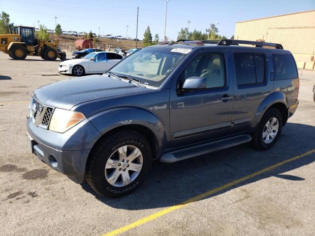 5N1AR18U77C647796 - 2007 NISSAN PATHFINDER LE 蓝色 照片 1