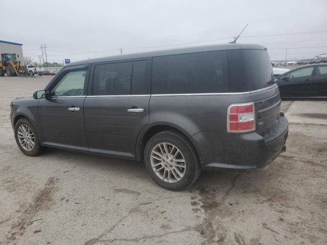 2FMGK5C81FBA22731 - 2015 FORD FLEX SEL GRAY photo 2