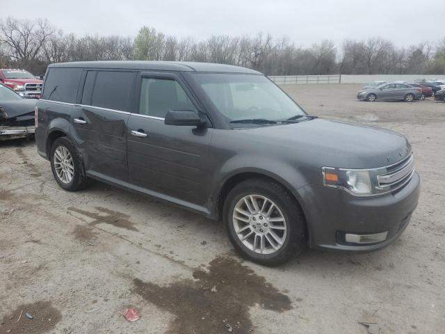 2FMGK5C81FBA22731 - 2015 FORD FLEX SEL GRAY photo 4