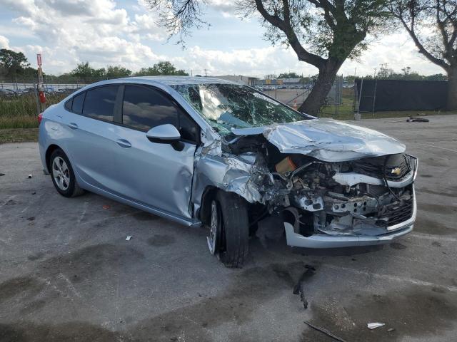 1G1BC5SM6J7227627 - 2018 CHEVROLET CRUZE LS BLUE photo 4