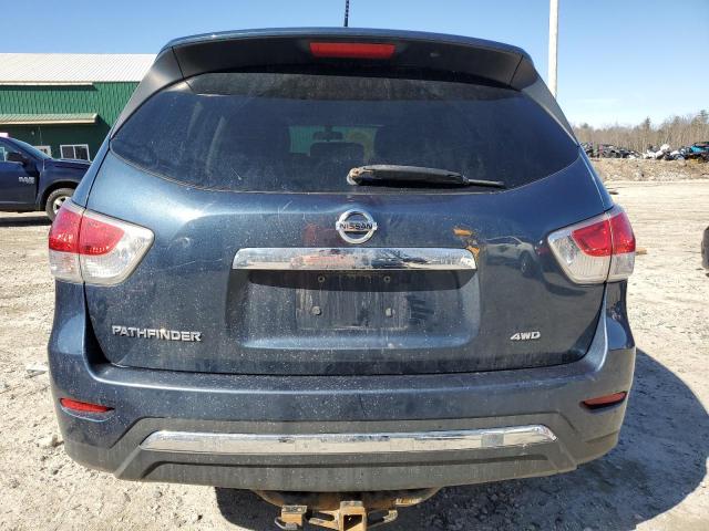 5N1AR2MM0DC680405 - 2013 NISSAN PATHFINDER S BLUE photo 6