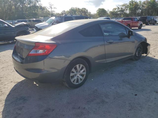 2HGFG3B59CH536589 - 2012 HONDA CIVIC LX GRAY photo 3