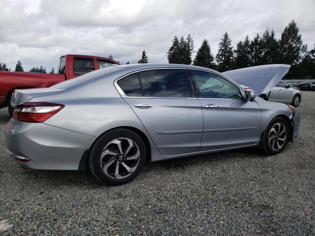 1HGCR3F89GA015510 - 2016 HONDA ACCORD EXL SILVER photo 3