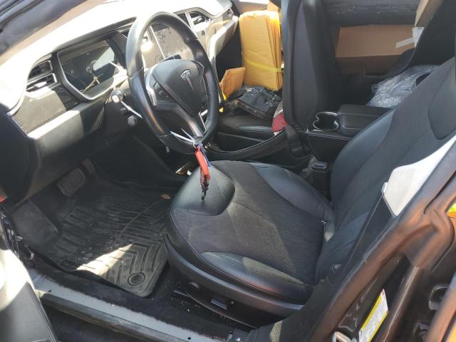 5YJSA1E13FF120267 - 2015 TESLA MODEL S Մոխրագույն լուսանկար 7