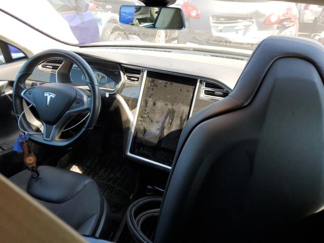 5YJSA1E13FF120267 - 2015 TESLA MODEL S Մոխրագույն լուսանկար 8