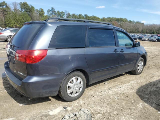 5TDZA23C26S551865 - 2006 TOYOTA SIENNA CE BLUE photo 3