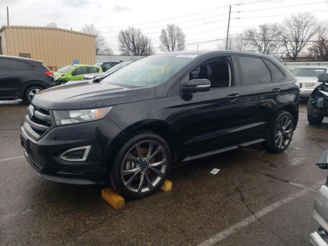 2FMPK4AP6HBB03571 - 2017 FORD EDGE SPORT BLACK photo 1