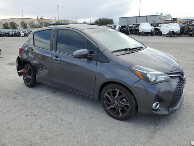 VNKKTUD31HA083592 - 2017 TOYOTA YARIS L GRAY photo 4