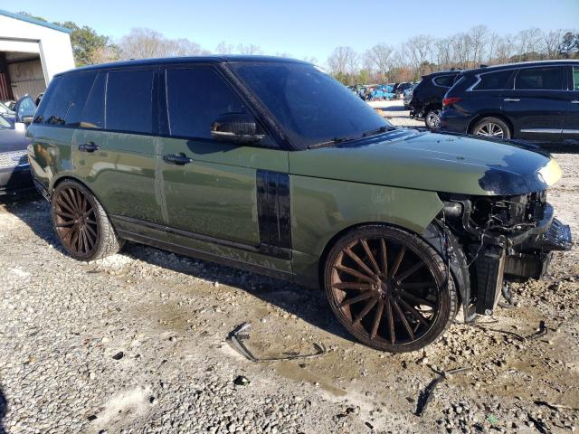 SALGV2TF5FA234187 - 2015 LAND ROVER RANGE ROVE AUTOBIOGRAPHY GREEN photo 4