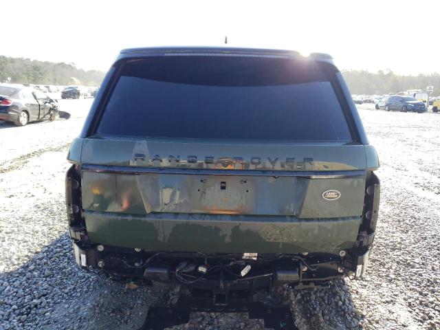 SALGV2TF5FA234187 - 2015 LAND ROVER RANGE ROVE AUTOBIOGRAPHY GREEN photo 6