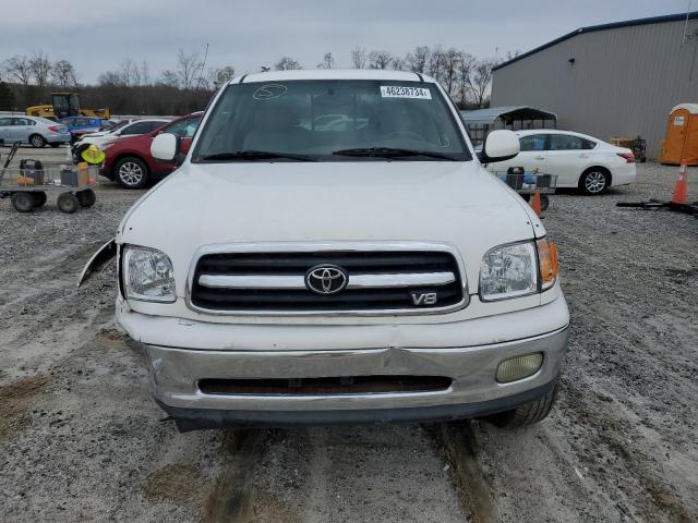 5TBBT48172S308263 - 2002 TOYOTA TUNDRA ACCESS CAB LIMITED WHITE photo 5