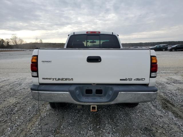 5TBBT48172S308263 - 2002 TOYOTA TUNDRA ACCESS CAB LIMITED WHITE photo 6