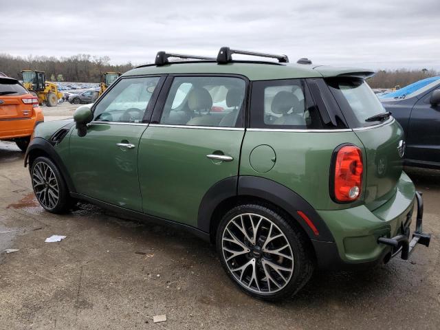 WMWZC3C53GWT09361 - 2016 MINI COOPER S COUNTRYMAN GREEN photo 2